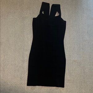 Black Bandage Sleeveless Dress